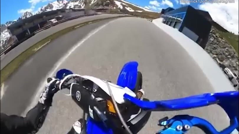 Moto Gp, giro in motocross per Vinales