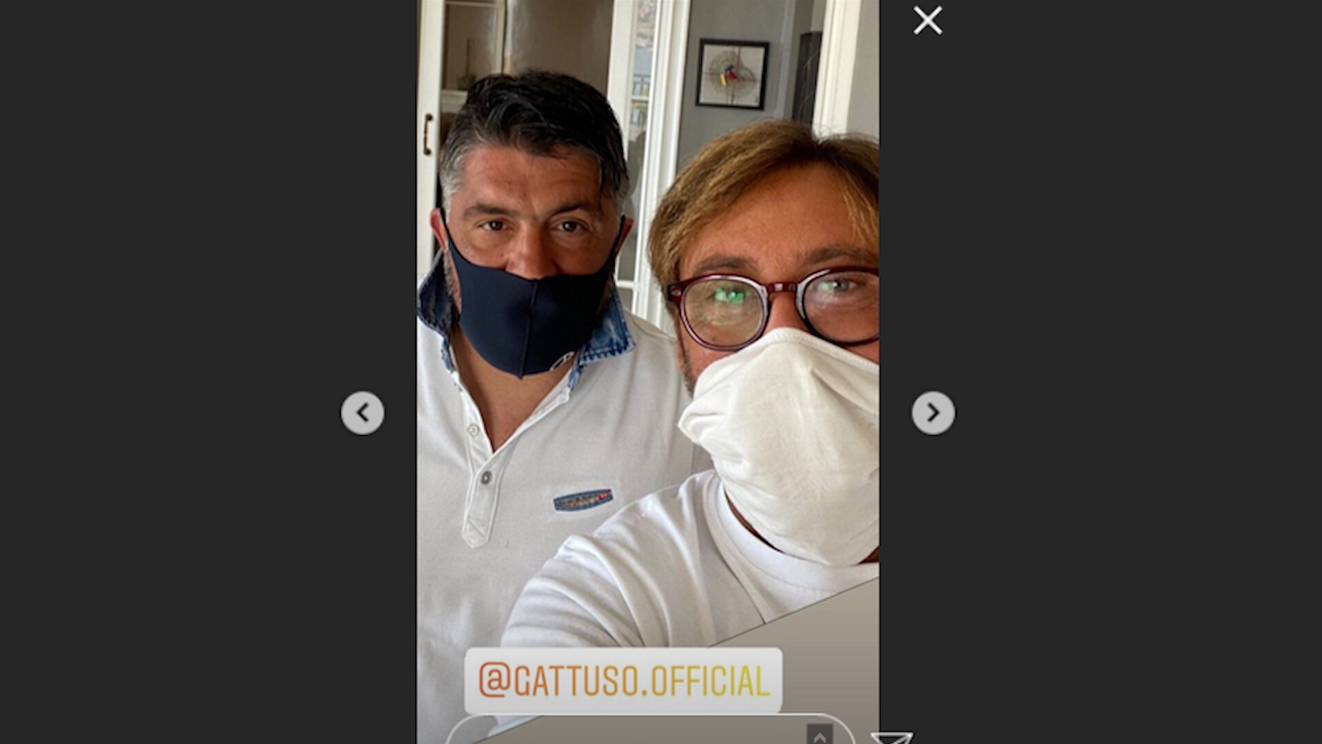 Gattuso, nuovo taglio di capelli dopo la quarantena
