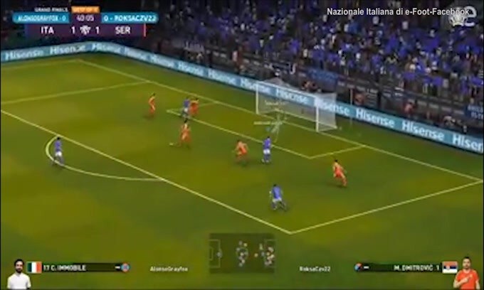 Italia vince eEuro 2020: battuta la Serbia 3-1!