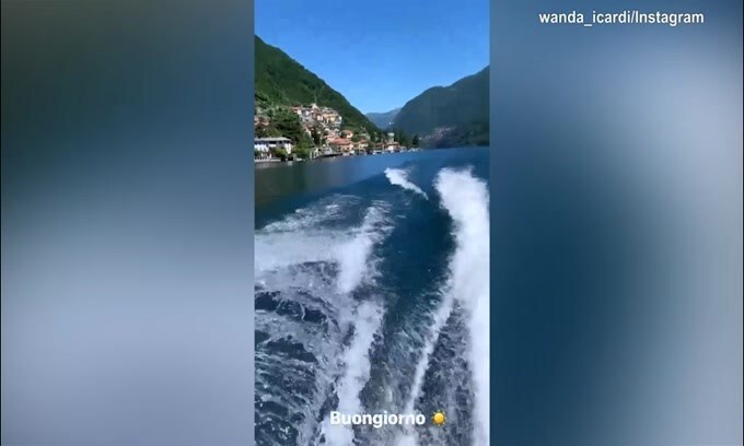 Wanda Nara e Icardi, lunedì mattina sulla moto d'acqua!