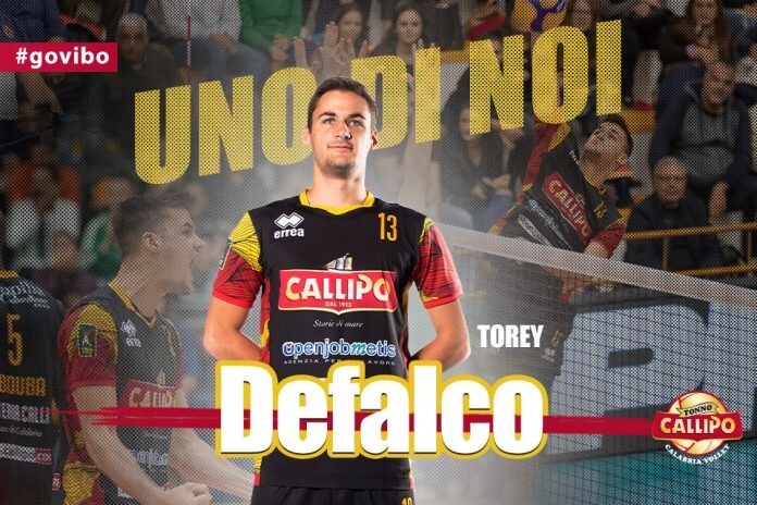 Vibo rinnova il contratto di Torey Defalco