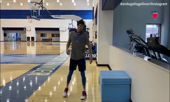 Nba, Danilo Gallinari prosegue gli allenamenti