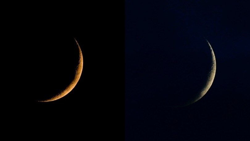Luna su Berlino: le foto meravigliose