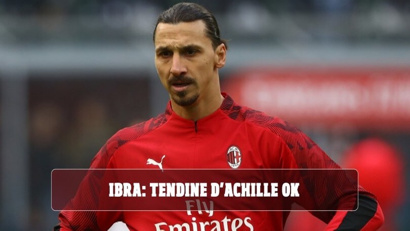 Ibrahimovic, il Milan respira: lesione al polpaccio, tendine d'Achille ok