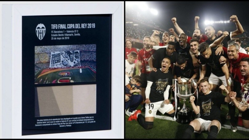 Valencia, messa in vendita la scenografia della finale di Coppa del Re