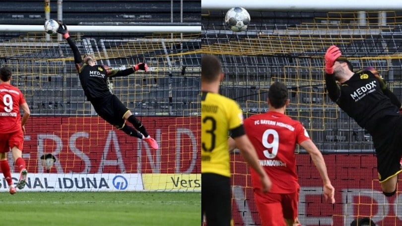 Borussia Dortmund-Bayern Monaco, gol fantastico di Kimmich!