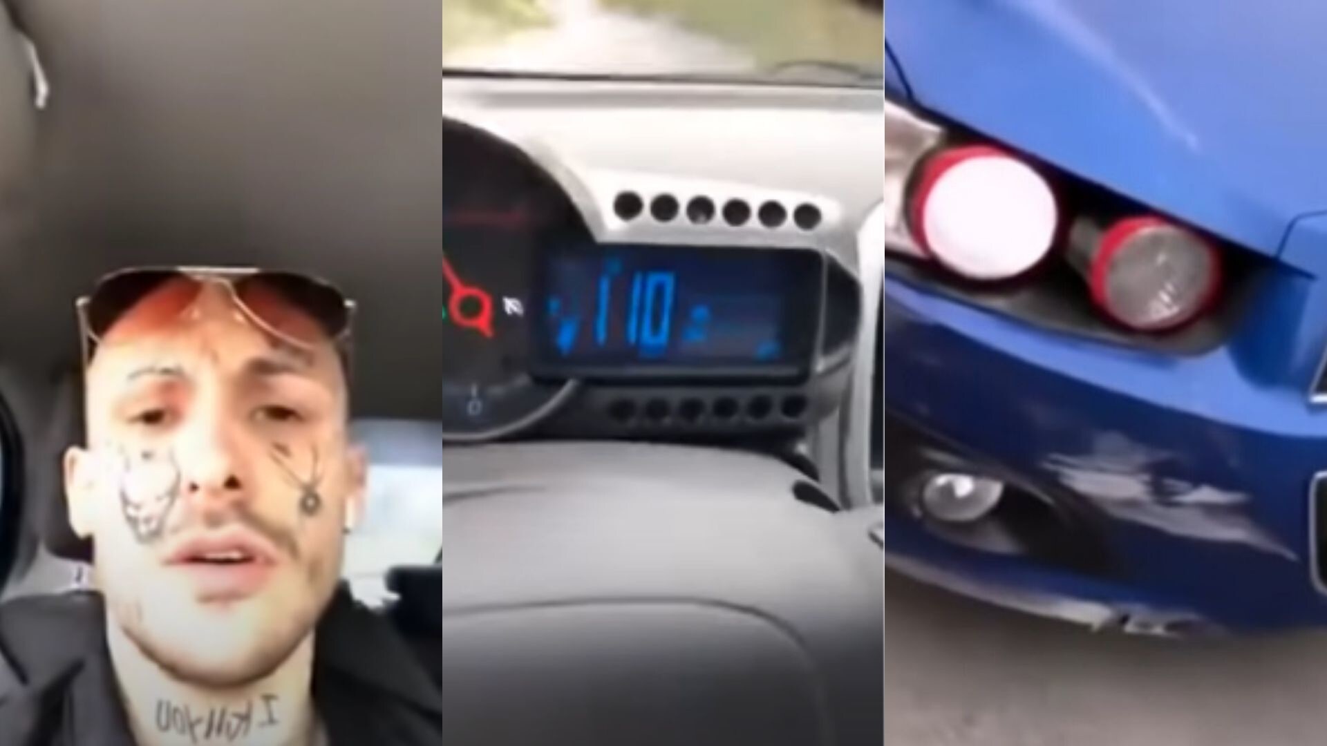 "Ho preso il muro fratellì": sequestrata la Chevrolet Aveo e sui social parte la raccolta fondi per il trapper