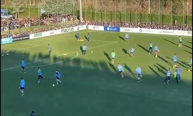 Lazio, riprendono gli allenamenti di gruppo