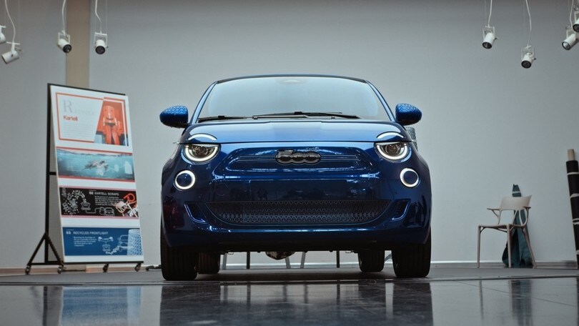 Fiat 500e by Armani, Bvulgari e Kartell: gli scatti del docufilm