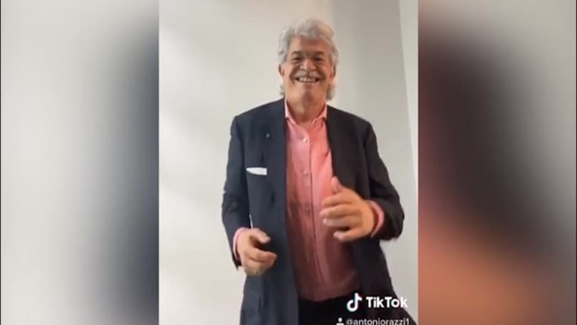 Razzi diventa ballerino su Tik Tok