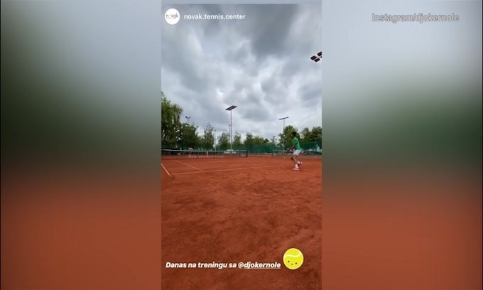 Tennis, la grinta di Djokovic sul campo