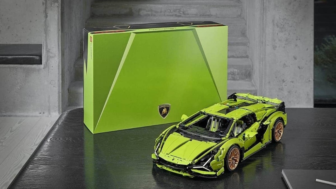 Lamborghini Sian FKP 37 by Lego Technic, impossibile resistere