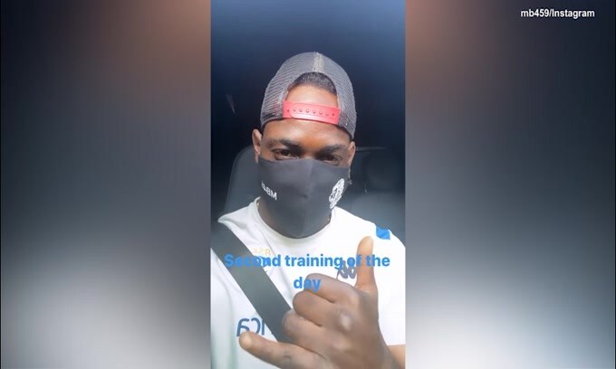 Brescia, mascherina e allenamento per Balotelli