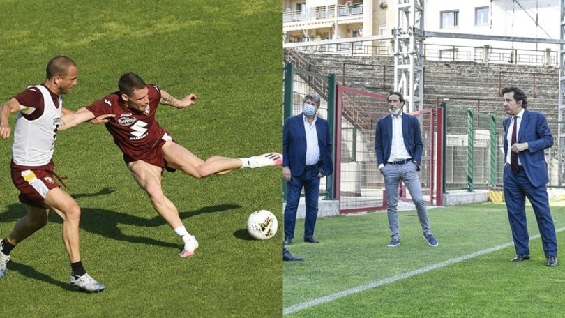 Torino, che duello tra De Silvestri e Belotti davanti agli occhi di Cairo!