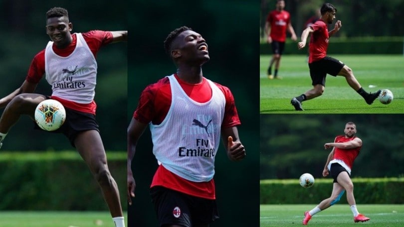 Ibrahimovic non c'è, Leao sì: prove d'attacco per il Milan
