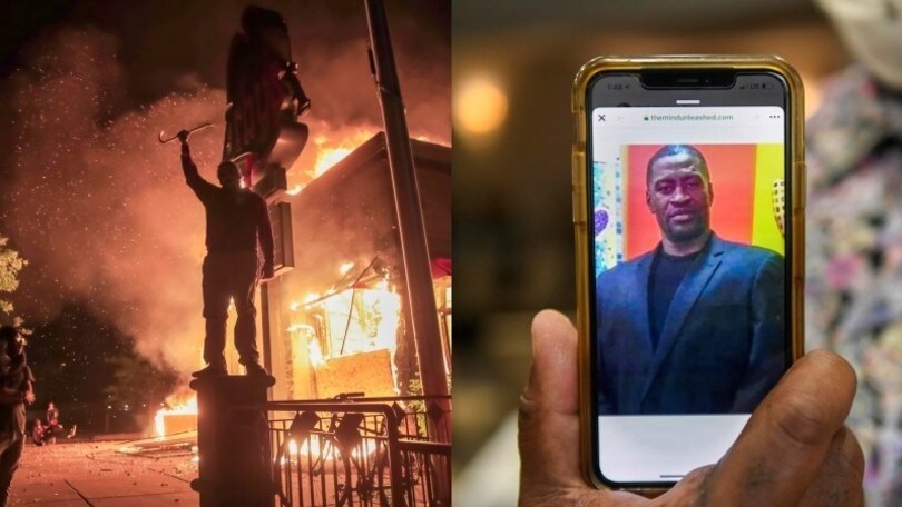 Morte George Floyd, incendi e scontri violenti a Minneapolis
