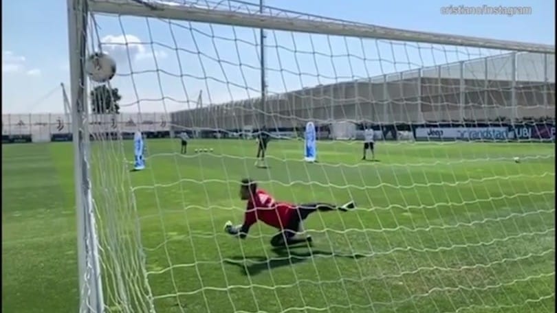 CR7, che bolide a Pinsoglio!