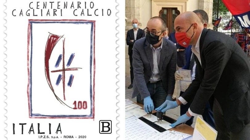 Cagliari, un francobollo dedicato al Centenario