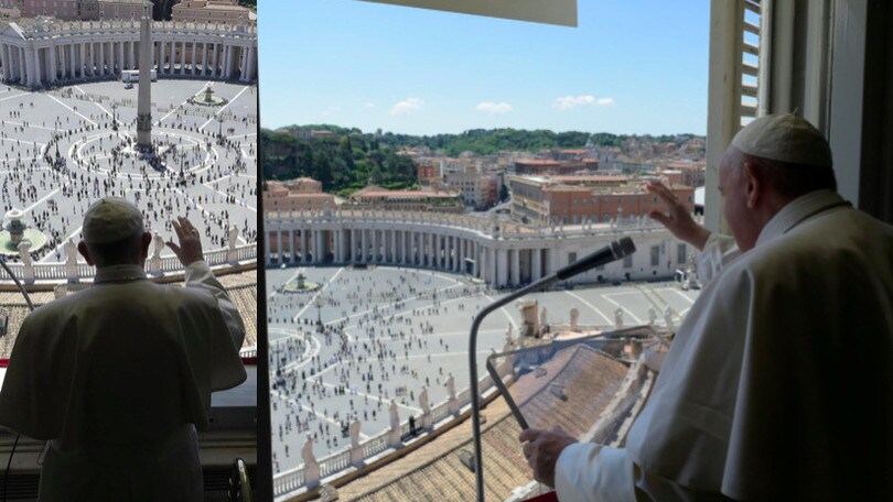 Roma, il Papa torna a pregare con i fedeli in piazza San Pietro