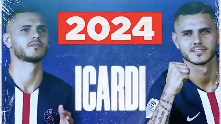 Icardi al Psg, l'annuncio dei francesi con un video sui social