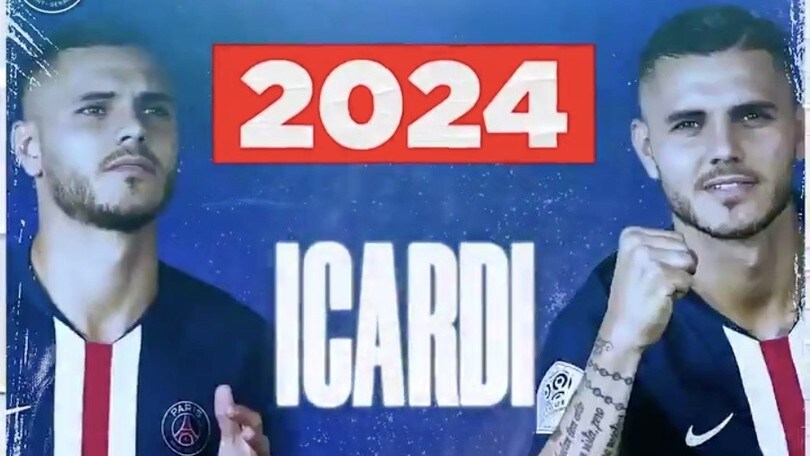 Icardi al Psg, l'annuncio dei francesi con un video sui social