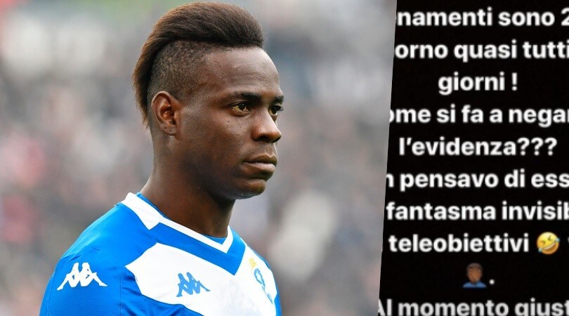 Balotelli, nuova polemica social per gli allenamenti: "Ora basta"