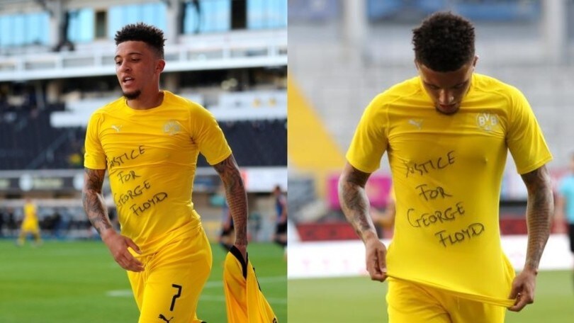 Borussia Dortmund, Sancho chiede giustizia per George Floyd