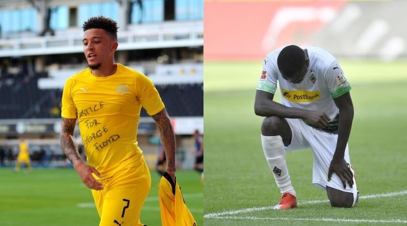 Bundesliga: Sancho e Thuram, show e omaggio a George Floyd
