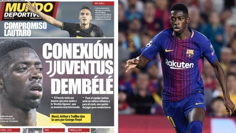 Mundo Deportivo: “Dembélé e la Juve si avvicinano”