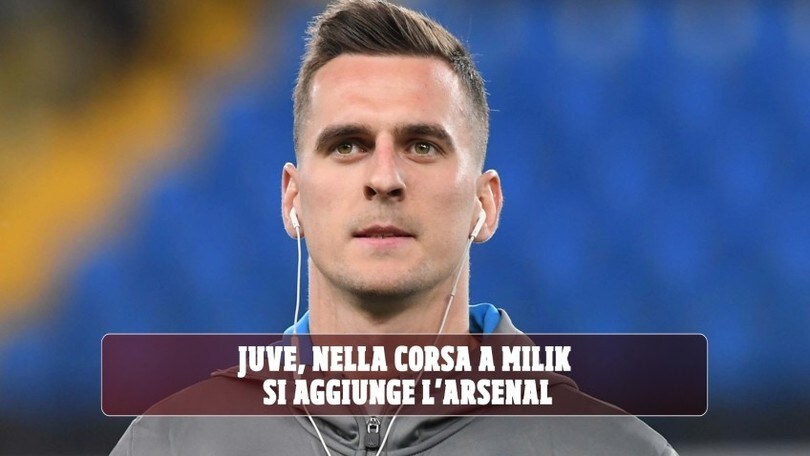 Juve, nella corsa a Milik si aggiunge l’Arsenal