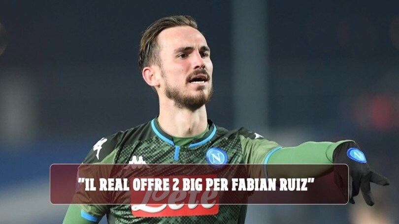 "Napoli, il Real Madrid offre due big per Fabian Ruiz"