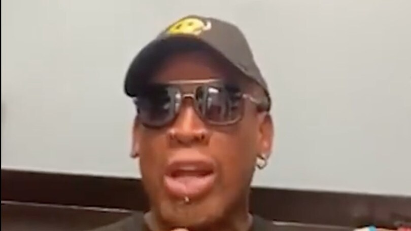 Rodman-Petagna, siparietto social: "Ciao Bulldozer. Vai a vedere mia figlia"