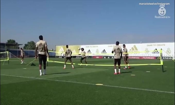 Marcelo, che rovesciata: sembra CR7!