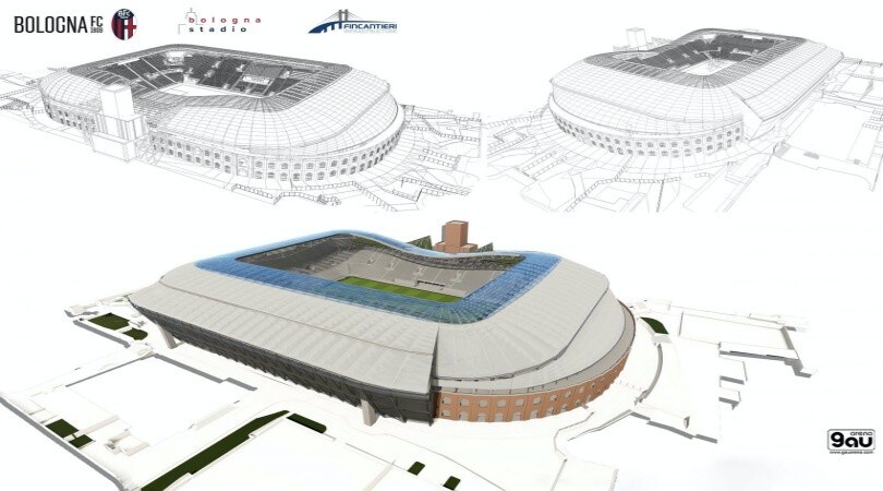 Bologna, progetto nuovo Dall'Ara: accordo con Fincantieri