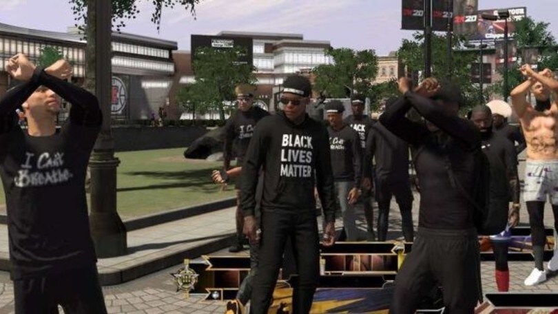 Black Lives Matter: anche NBA 2K20 protesta
