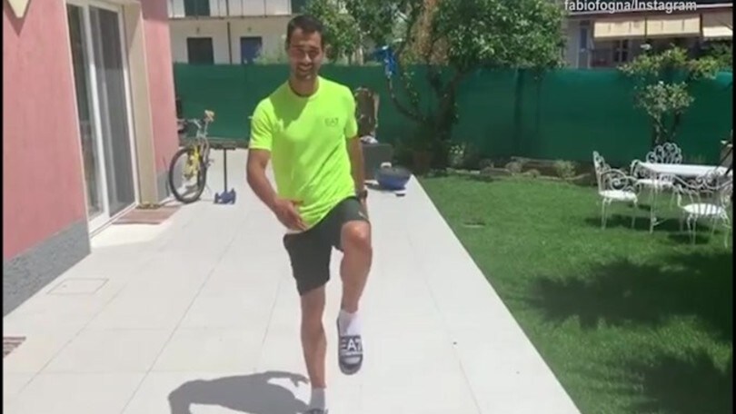 Video post operazione, Fognini: "Sto iniziando a camminare"