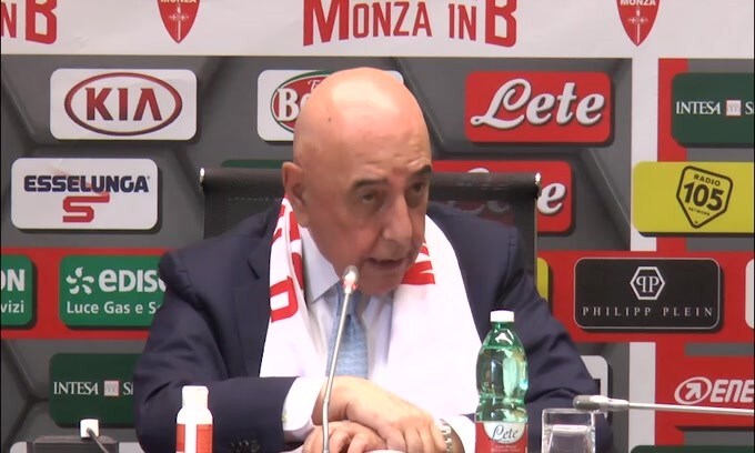 Galliani: "Seguiamo l'Atalanta come modello"
