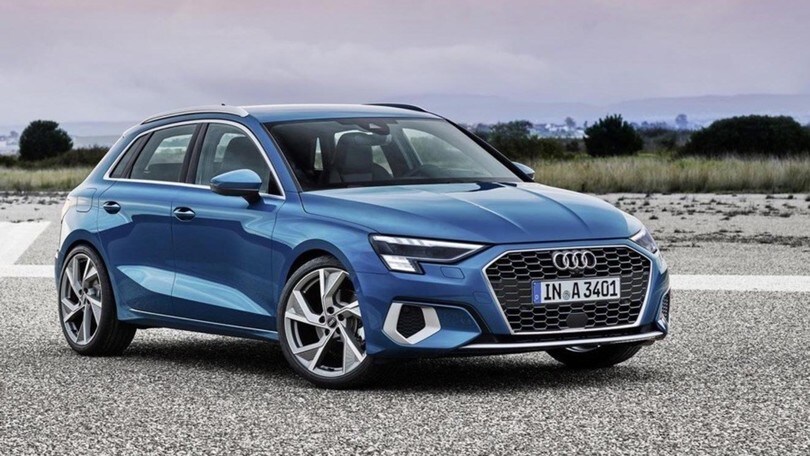 Audi A3, per Sportback e Sedan ecco il tre cilindri