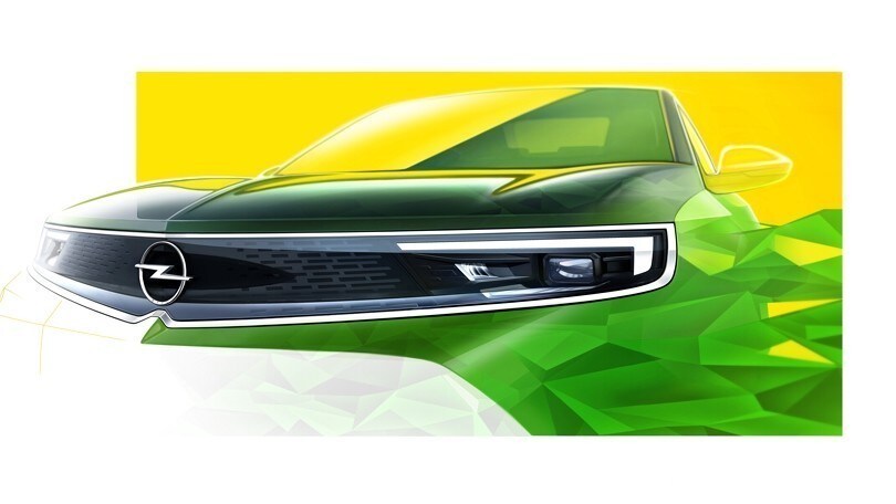 Opel Mokka svela il frontale con il nuovo design Vizor