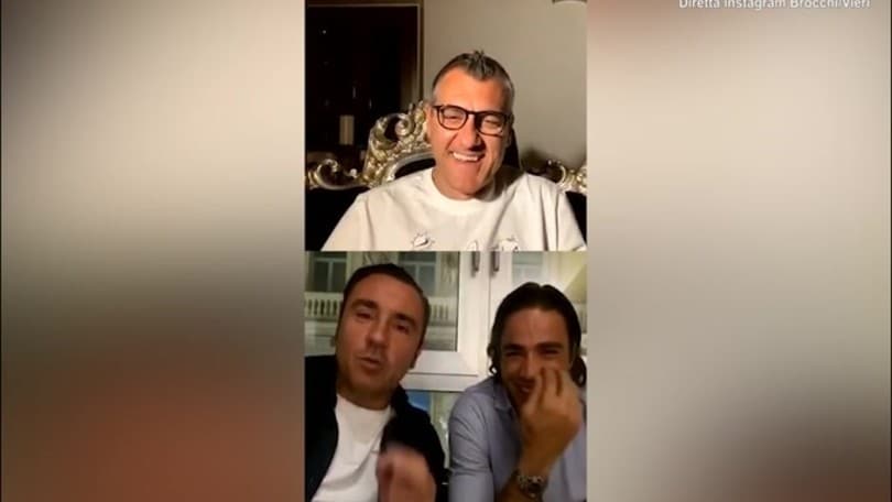 Brocchi a Vieri: "Matri mi chiede se c'è posto da noi"