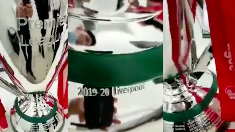 Il nome del Liverpool è già sul trofeo della Premier League