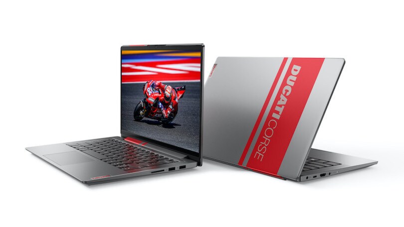 Lenovo Ducati 5, il laptop con le moto nel DNA