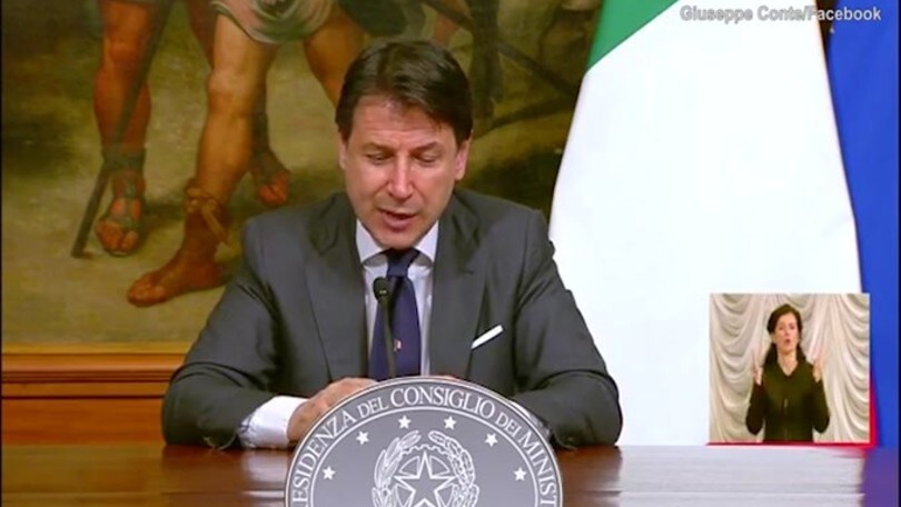 Giuseppe Conte: "Calcio, ripartenza a porte chiuse"