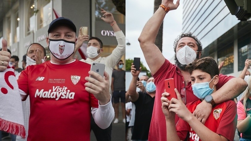 Siviglia-Betis, riparte la Liga. Tifosi per strada con la mascherina