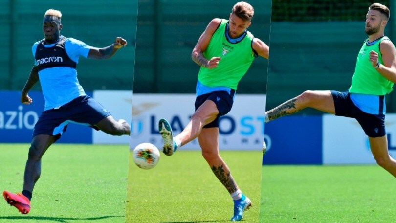 Lazio, Caicedo scalda i motori. Milinkovic, feeling con il gol