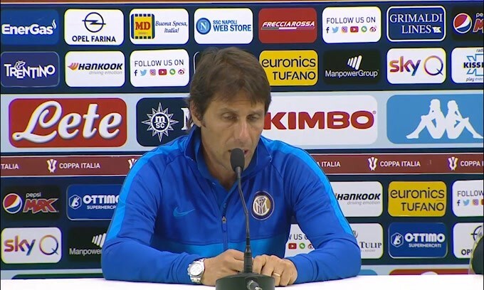 Conte: "I trofei non si vincono dall'oggi al domani"