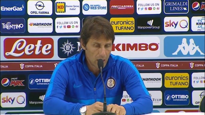 Conte: "I trofei non si vincono dall'oggi al domani"