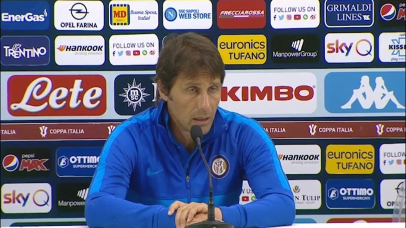 Conte: "Dispiace giocare senza tifosi, ma dobbiamo farlo come se ci fossero"