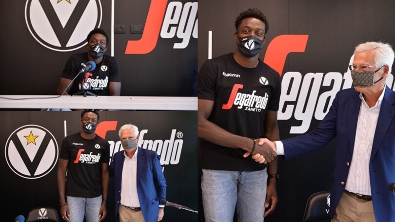 Virtus Bologna, la presentazione di Abass: "Voglio migliorare ancora"