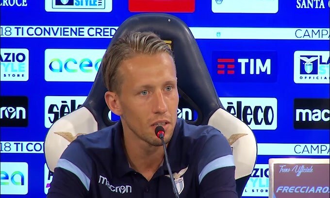 Lazio, problemi al ginocchio per Lucas Leiva